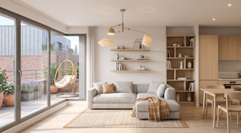 Programme immobilier neuf Green Hope - Mons-en-Barœul : Appartements T2–T5 avec loggias, parquet stratifié et proximité parc du Barœul (59370) - Référence : 14469