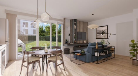 Programme immobilier neuf CONNEXION - Mont-de-Marsan aux portes du centre-ville (40000) - Référence : 15482
