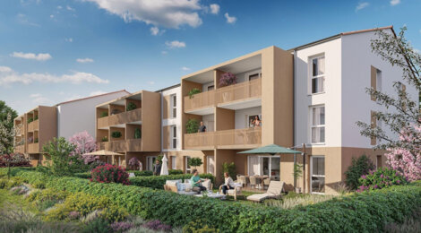 Programme immobilier neuf CONNEXION - Mont-de-Marsan aux portes du centre-ville (40000) - Référence : 15482