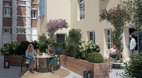 Programme immobilier neuf COUR RICHELIEU - Mont-de-Marsan, réhabilitation en plein centre historique (40000) - Référence : 15485