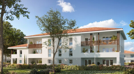 Programme immobilier neuf INSPIRATION PHASE 2 - Mont-de-Marsan résidence verdoyante proche gare et commerces (40000) - Référence : 17854