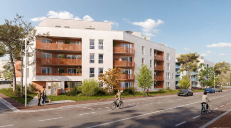 Programme immobilier neuf Résidence Saint-Exupéry - Mont-Saint-Aignan à 10 min du coeur de ville (76130) - Référence : 16251