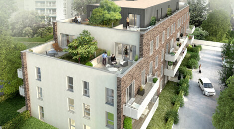 Programme immobilier neuf LES JARDINS DE COLBERT - Mont-Saint-Aignan proche place Colbert et université (76130) - Référence : 12750