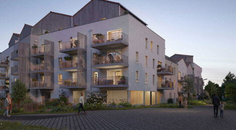 Programme immobilier neuf Echappée Douce - Montaigu-Vendée résidence neuve aux Quais Saint-Hilaire (85600) - Référence : 17258
