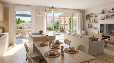 Programme immobilier neuf Echappée Douce - Montaigu-Vendée résidence neuve aux Quais Saint-Hilaire (85600) - Référence : 17258