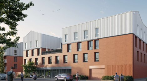 Programme immobilier neuf STUDENTLY MONTAUBAN - Montauban : 102 logements étudiants éligibles LMNP, à deux pas du Tarn et de la gare TGV (82000) - Référence : 17471