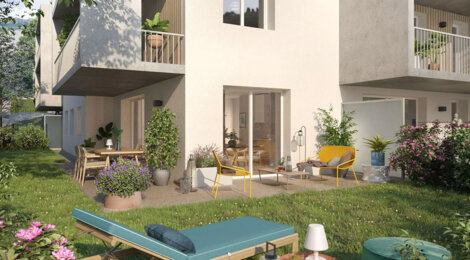 Programme immobilier neuf Les Azurés - Montbonnot Saint Martin appartements avec vues sur Belledonne (38330) - Référence : 17555