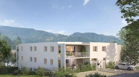 Programme immobilier neuf Les Azurés - Montbonnot Saint Martin appartements avec vues sur Belledonne (38330) - Référence : 17555