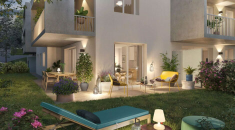 Programme immobilier neuf Les Azurés - Montbonnot Saint Martin appartements avec vues sur Belledonne (38330) - Référence : 17555