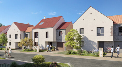 Programme immobilier neuf DOMAINE DE LA PLAINE - Montesson maisons neuves à 9 min de la gare de Sartrouville (78360) - Référence : 17696