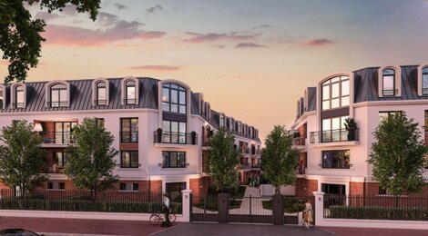 Programme immobilier neuf Les Jardins d'Adèle (93) - Montfermeil à deux pas du tramway T4 (93370) - Référence : 16397