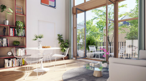 Programme immobilier neuf Terrasses de l'Odyssée -  Montigny-le-Bretonneux : appartements neufs du studio au 5 pièces à 7 min de la gare (78180) - Référence : 15398