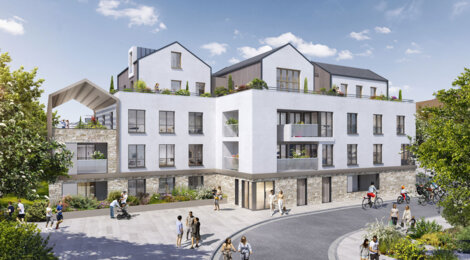 Programme immobilier neuf Terrasses de l'Odyssée -  Montigny-le-Bretonneux : appartements neufs du studio au 5 pièces à 7 min de la gare (78180) - Référence : 15398