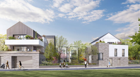 Programme immobilier neuf Terrasses de l'Odyssée -  Montigny-le-Bretonneux : appartements neufs du studio au 5 pièces à 7 min de la gare (78180) - Référence : 15398