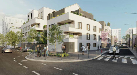 Programme immobilier neuf LE DOMAINE DES CERISIERS - Montigny-lès-Cormeilles : appartements neufs du 2 au 5 pièces à quelques pas de la gare (95370) - Référence : 15118