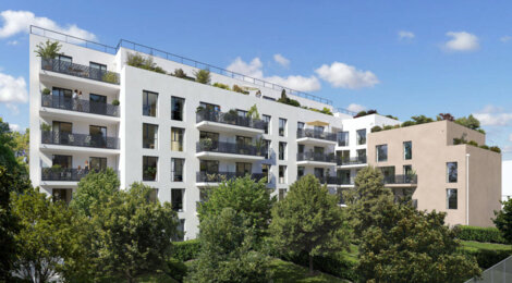 Programme immobilier neuf Les Terrasses - Coeur de ville - Montigny-lès-Cormeilles : appartements neufs du 2 au 5 pièces en cœur de ville (95370) - Référence : 7690