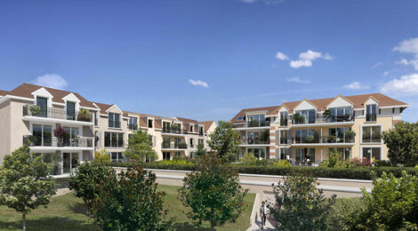 Programme immobilier neuf Les Hauts du Chateau - Montigny-lès-Cormeilles : Appartements T2–T4 avec terrasses, jardins privatifs et proximité cœur du village (95370) - Référence : 14719