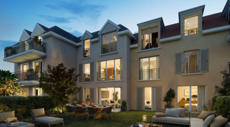 Programme immobilier neuf Les Hauts du Chateau - Montigny-lès-Cormeilles : Appartements T2–T4 avec terrasses, jardins privatifs et proximité cœur du village (95370) - Référence : 14719
