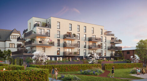 Programme immobilier neuf OXYGENE - Montigny-lès-Metz appartements neufs dans écoquartier Lizé (57950) - Référence : 18044