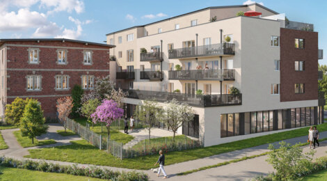 Programme immobilier neuf QUARTIER LIZE - LES TERRASSES DE LIZE - Montigny-lès-Metz résidence contemporaine à 9 min de la gare (57950) - Référence : 18046