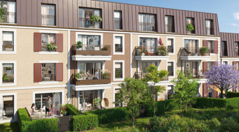 Programme immobilier neuf L Ecrin Harmonie - Montlhéry à 13 min à pied du centre-ville (91310) - Référence : 18569