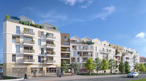 Programme immobilier neuf Domaine du Château - Montlhéry à deux pas de la place du marché (91310) - Référence : 16029