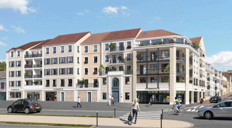 Programme immobilier neuf Closerie Coeur Village - Montlhéry : appartements neufs du studio au 4 pièces en plein cœur du village (91310) - Référence : 14976