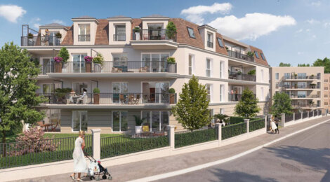 Programme immobilier neuf Esprit Village - Montlhéry proche de la forêt de Sénart (91310) - Référence : 16528