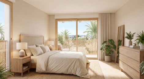 Programme immobilier neuf TOSHI - Montpellier : 20 appartements neufs 2 pièces à 5 min du tramway 2 Sabines (34000) - Référence : 15146