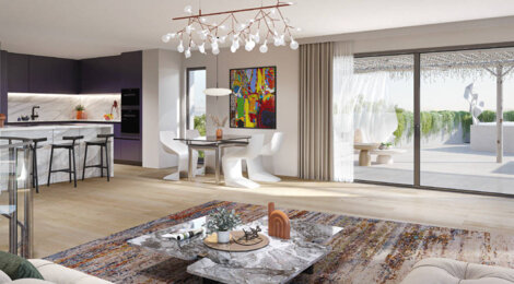 Programme immobilier neuf Villa Manon - Montpellier : 7 logements neufs T2–T5 avec villa en attique dans le quartier Boutonnet (34000) - Référence : 15757