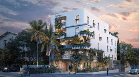 Programme immobilier neuf Villa Manon - Montpellier : 7 logements neufs T2–T5 avec villa en attique dans le quartier Boutonnet (34000) - Référence : 15757