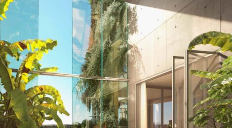 Programme immobilier neuf EVANESENS - Montpellier : 74 appartements neufs du 2 au 4 pièces en Port Marianne (34000) - Référence : 17062