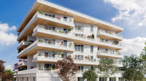 Programme immobilier neuf OMANA - Montpellier à 15 min de la place de la Comédie (34000) - Référence : 15154