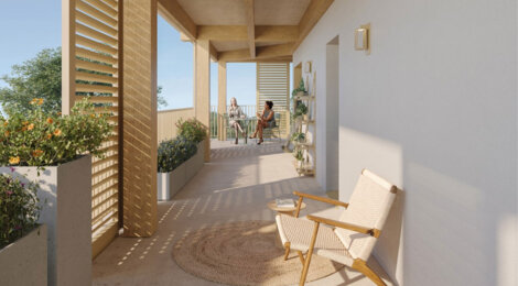 Programme immobilier neuf CANOPEA - Montpellier à côté  du tramway Nouveau Saint-Roch (34000) - Référence : 15151