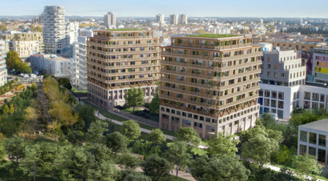 Programme immobilier neuf CANOPEA - Montpellier à côté  du tramway Nouveau Saint-Roch (34000) - Référence : 15151