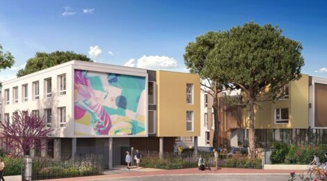 Programme immobilier neuf Umami LMNP - Montpellier à deux pas du futur tram T5 (34000) - Référence : 18341