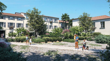 Programme immobilier neuf CLOS DE LA MERCI - Montpellier à proximité de Peyrou-Tribunal (34000) - Référence : 14246