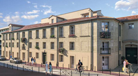 Programme immobilier neuf CLOS DE LA MERCI - Montpellier à proximité de Peyrou-Tribunal (34000) - Référence : 14246