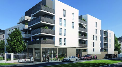 Programme immobilier neuf Le Triptyque - Montpellier à proximité immédiate du tramway ligne 3 (34000) - Référence : 16116