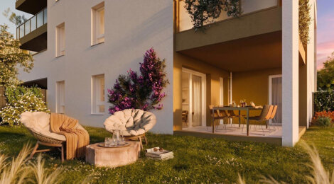 Programme immobilier neuf ALORA - Montpellier appartements avec terrasse dans le quartier Ovalie (34000) - Référence : 17491