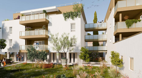 Programme immobilier neuf ALORA - Montpellier appartements avec terrasse dans le quartier Ovalie (34000) - Référence : 17491