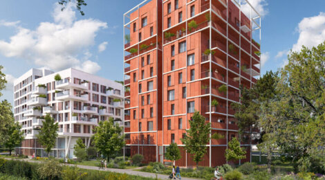 Programme immobilier neuf Terra Ocra - Montpellier appartements lumineux dans la ZAC Sud (34000) - Référence : 17956