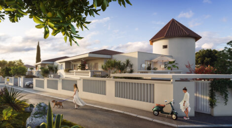 Programme immobilier neuf Tour Montcalm - Montpellier : appartements neufs 3 et 4 pièces en réhabilitation proche parc Montcalm (34000) - Référence : 15138