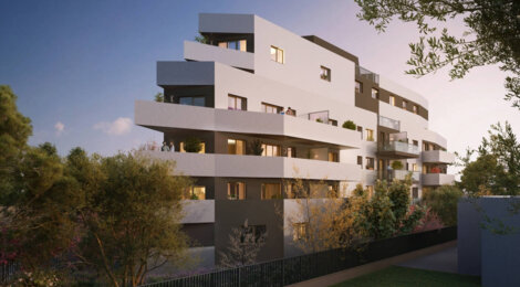 Programme immobilier neuf Villa Agathe - Montpellier : appartements neufs du studio au 4 pièces en quartier Celleneuve (34000) - Référence : 15140