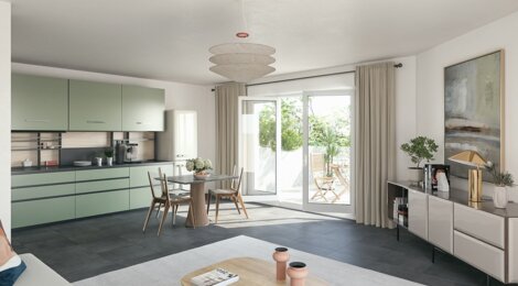 Programme immobilier neuf TRINITY - Montpellier : appartements neufs du studio au 5 pièces proche future ligne de tram 5 (34000) - Référence : 8246