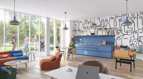 Programme immobilier neuf TRINITY - Montpellier : appartements neufs du studio au 5 pièces proche future ligne de tram 5 (34000) - Référence : 8246