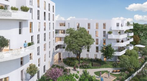 Programme immobilier neuf TRINITY - Montpellier : appartements neufs du studio au 5 pièces proche future ligne de tram 5 (34000) - Référence : 8246