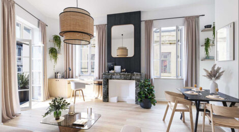 Programme immobilier neuf FAUBOURG DU COURREAU - Montpellier : Appartements studio–T3 avec balcons, déficit foncier et proximité centre historique (34000) - Référence : 14721