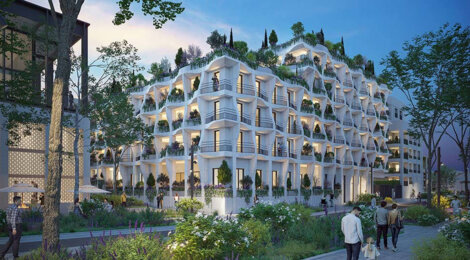 Programme immobilier neuf RESIDENCE THEIA - Montpellier : Appartements T2–T5 avec terrasses, parking sécurisé et proximité parc Montcalm (34000) - Référence : 14814