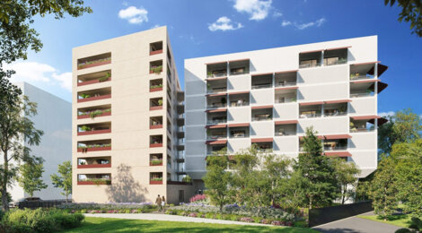 Programme immobilier neuf BAHIA - Montpellier  dans le secteur Port Marianne (34000) - Référence : 15161